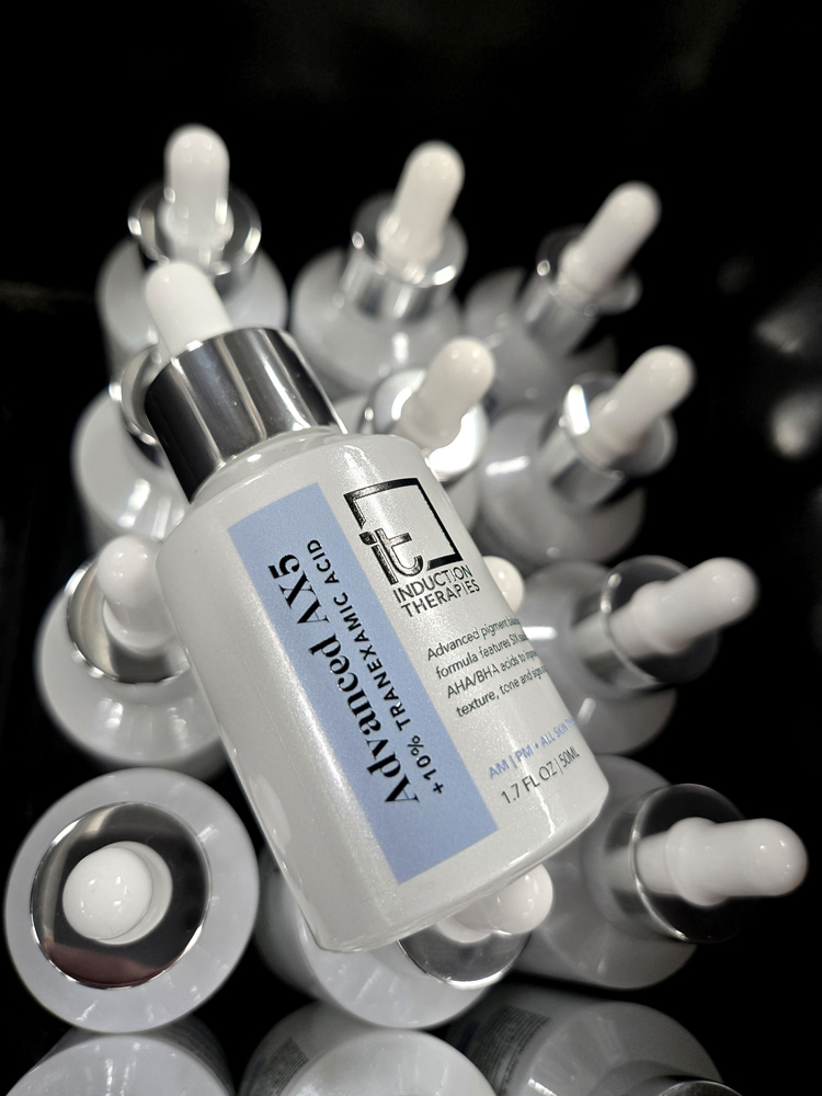 Skin care bottles