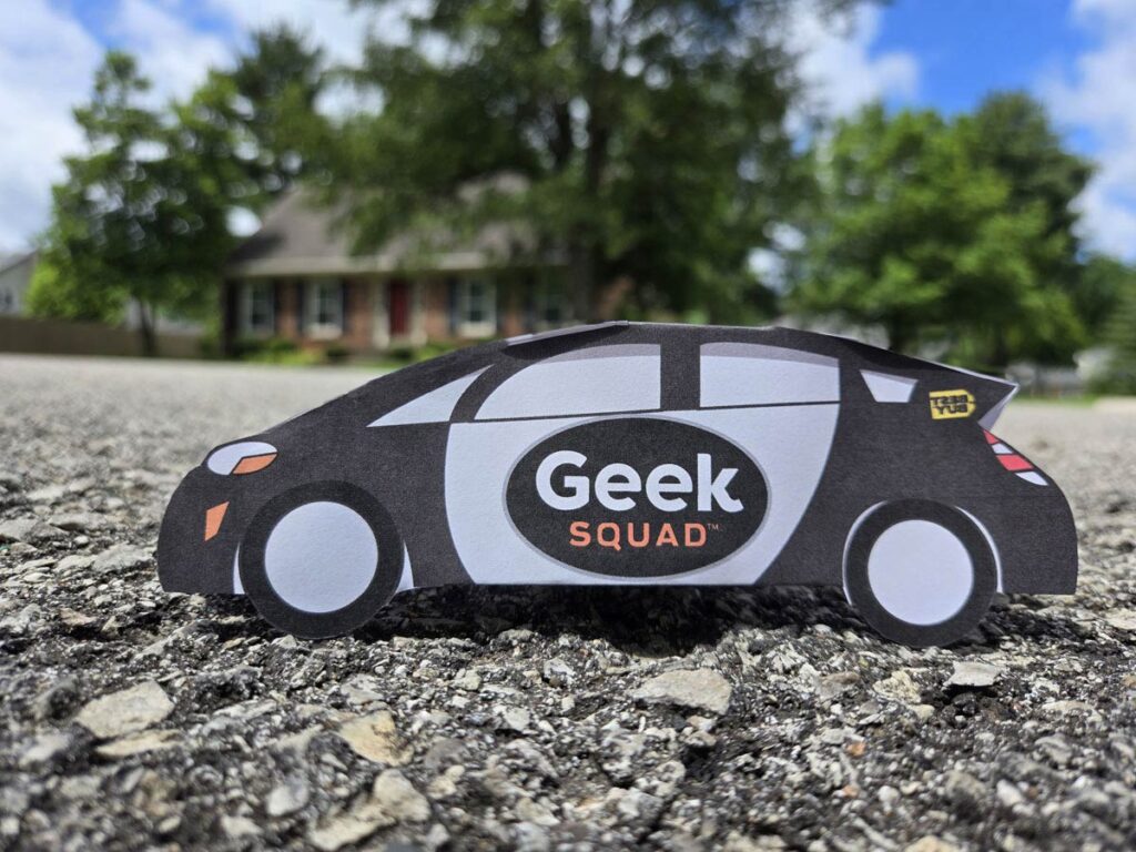 Car made from paper