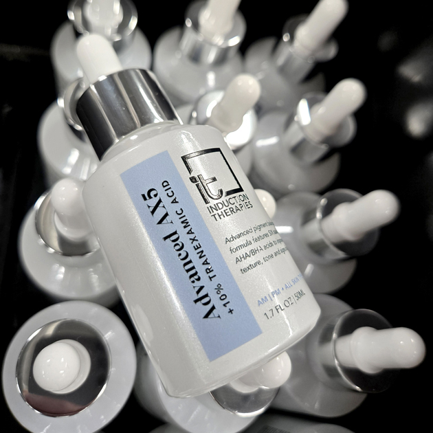 Skin care bottles