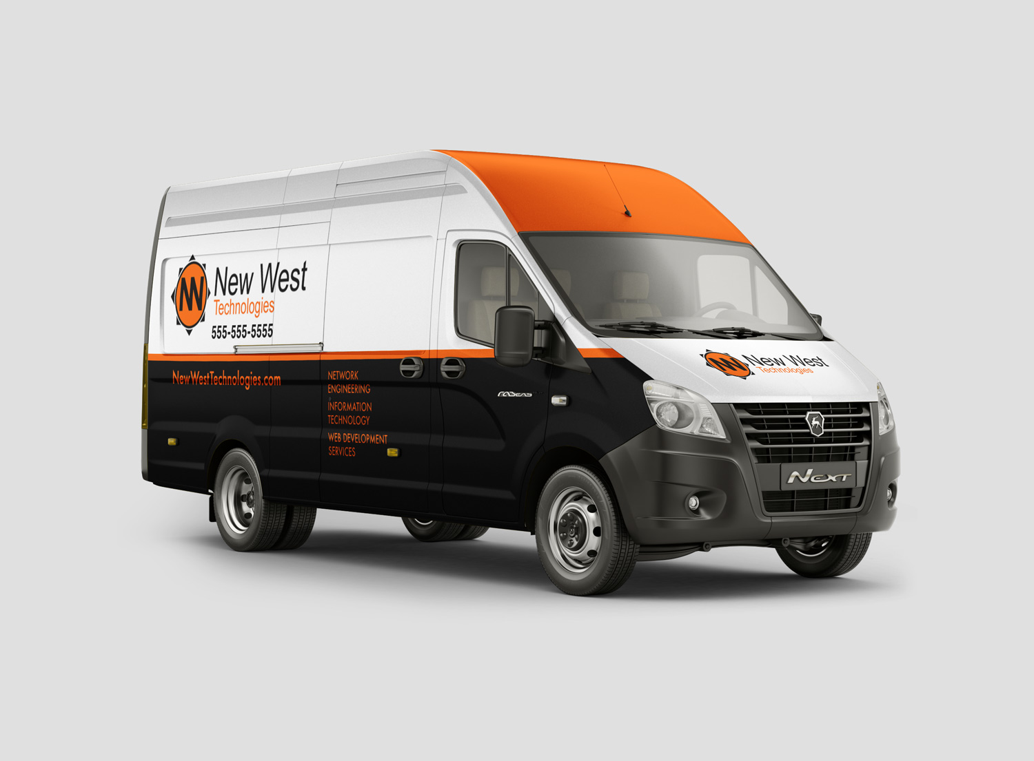 Van mockup