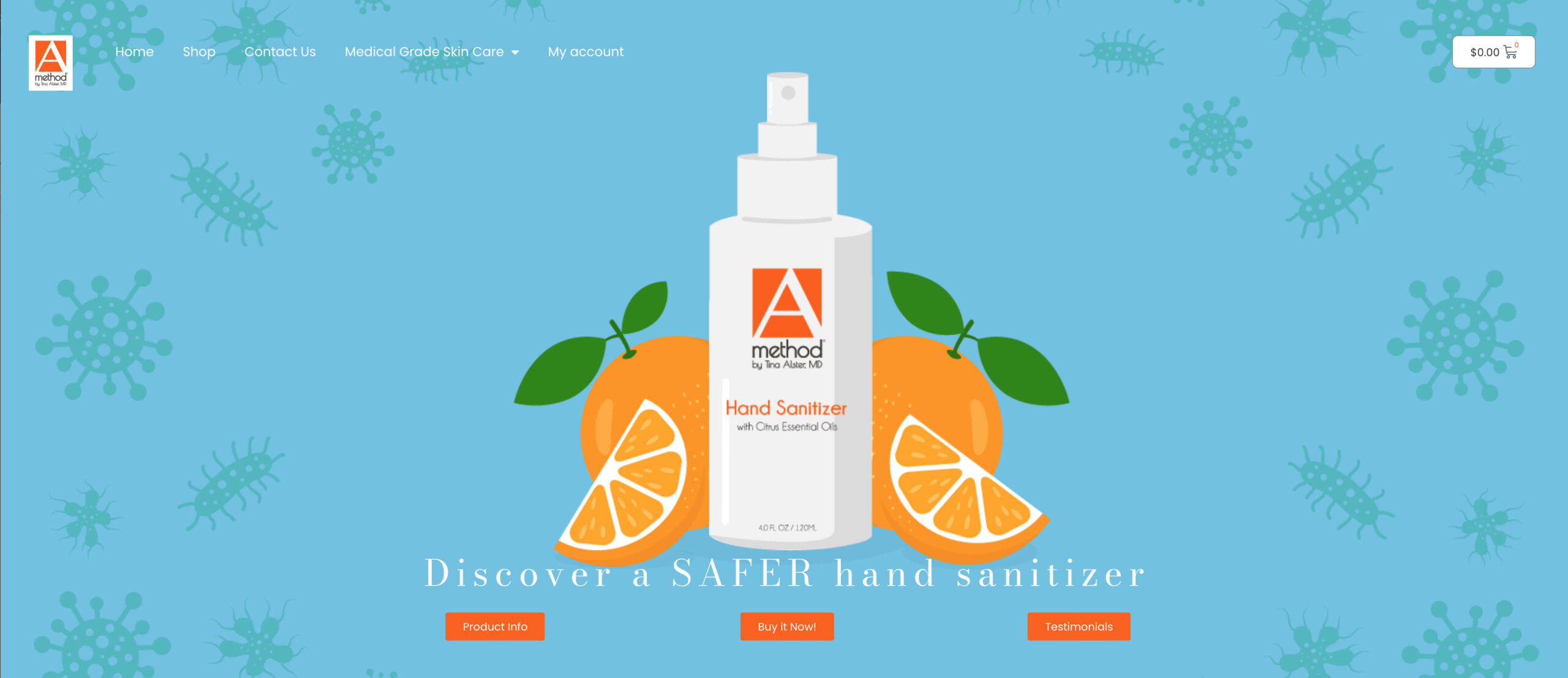 A Method website header